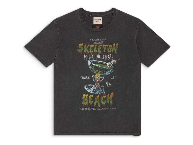 Gallery Dept. Don’t Die Tee Vintage Black