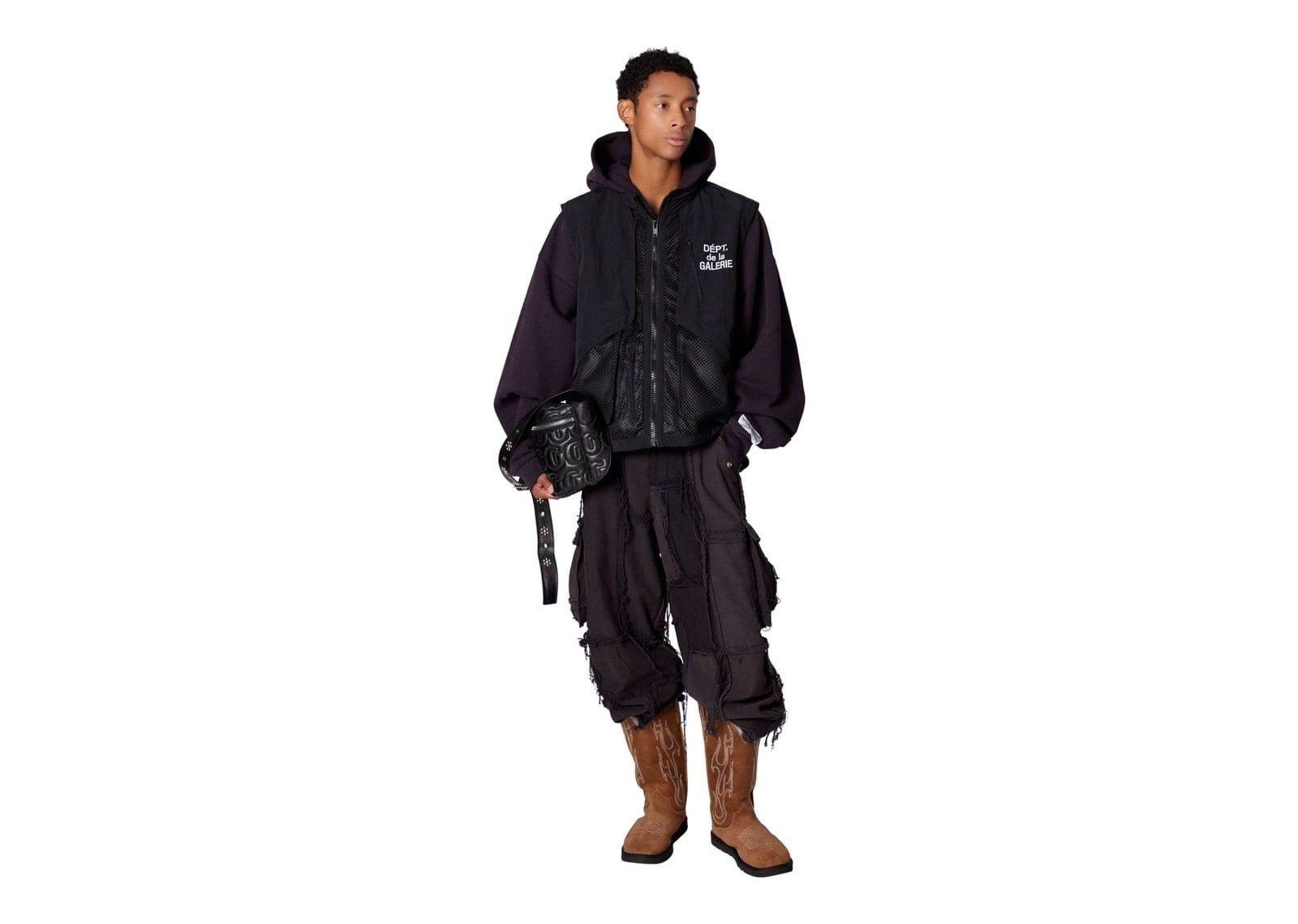 Gallery Dept. Everglades Vest Black - görsel 3