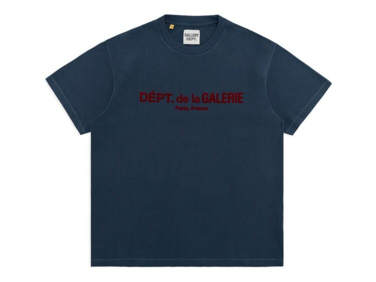Gallery Dept. French Logo Lux Tee Deep Navy