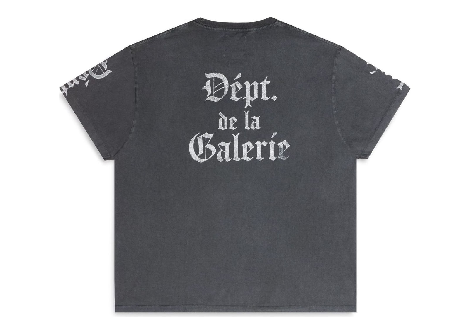 Gallery Dept. French Logo Old E Tee Black - görsel 2