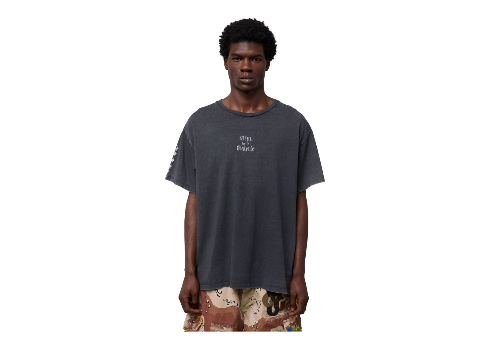 Gallery Dept. French Logo Old E Tee Black - görsel 4