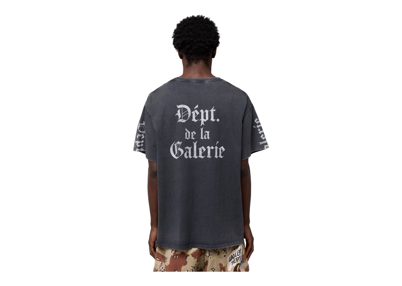 Gallery Dept. French Logo Old E Tee Black - görsel 5