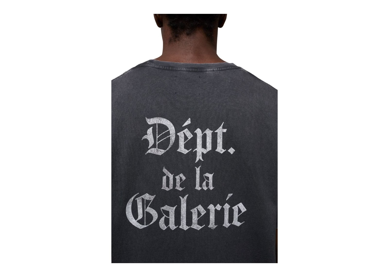 Gallery Dept. French Logo Old E Tee Black - görsel 6