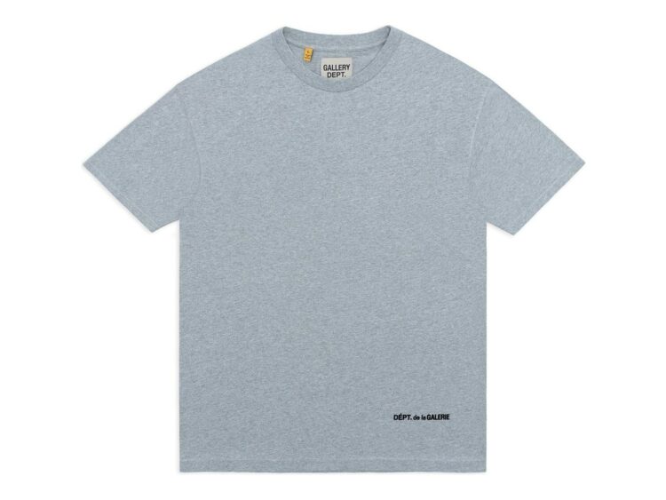 Gallery Dept. French Micro Logo Tee Heather Grey