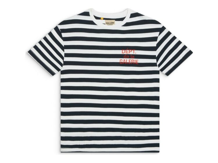 Gallery Dept. French Tee Navy/White Stripe