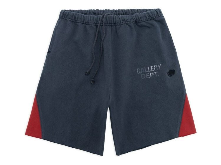 Gallery Dept. GD Champion Shorts Washed Navy/Red
