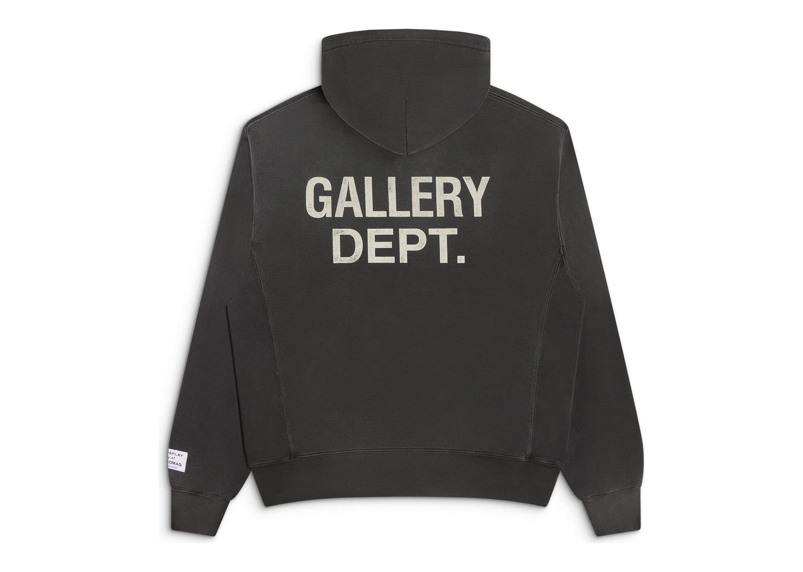 Gallery Dept. GD Paint Logo Hoodie Vintage Black - görsel 2