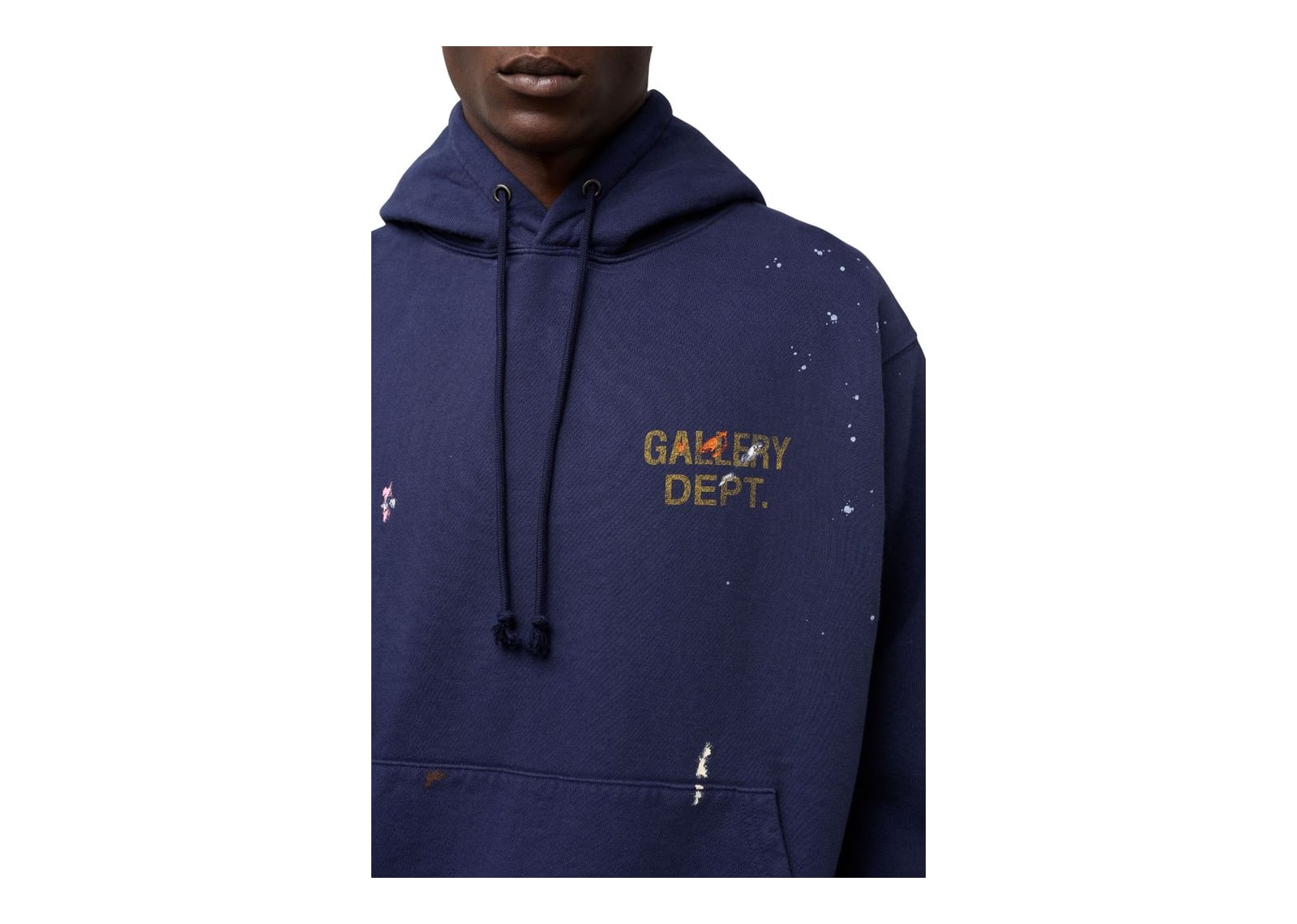 Gallery Dept. GD Paint Logo Hoodie Vintage Navy - görsel 6