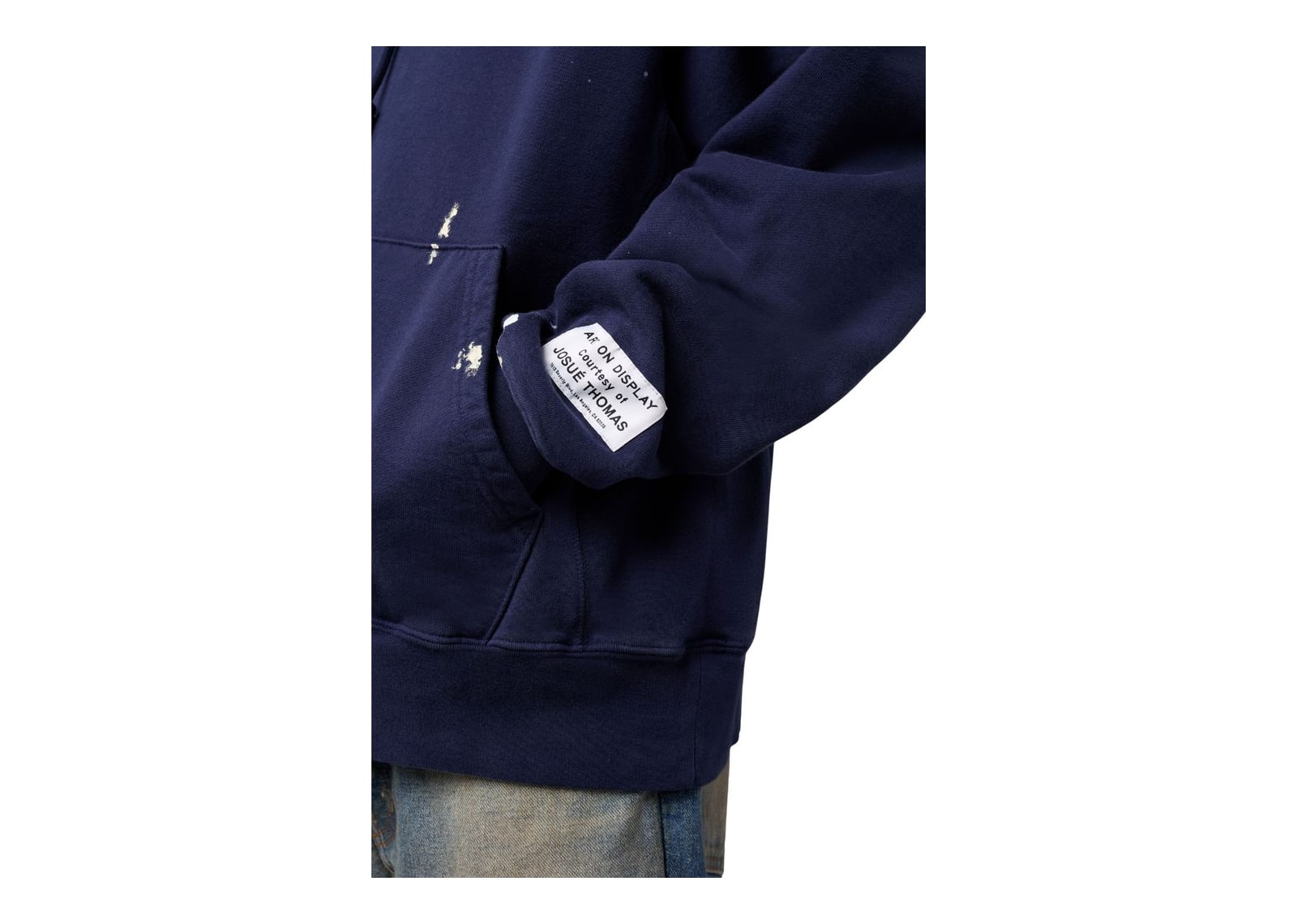 Gallery Dept. GD Paint Logo Hoodie Vintage Navy - görsel 7