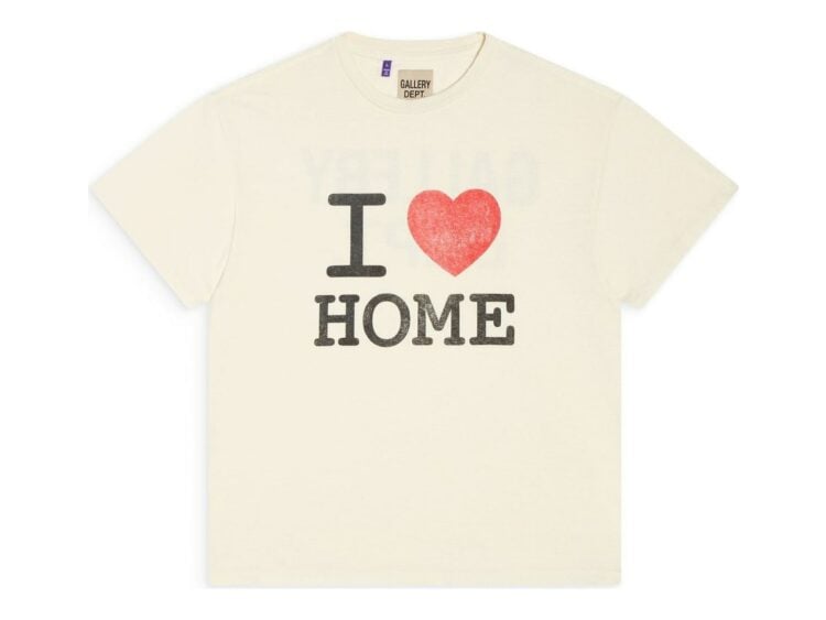 Gallery Dept. I Love Home Tee Light Archival White