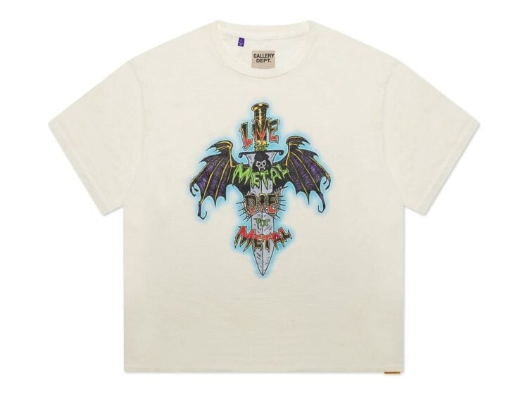 Gallery Dept. Live For Metal Tee Light Archival White