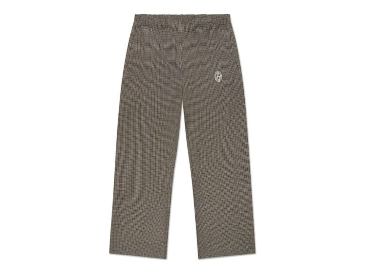 Gallery Dept. Logan Track Pant Olive Micro Plaid