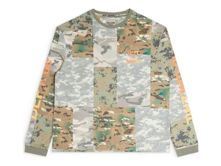 Gallery Dept. L/S Tee Mixed Camo