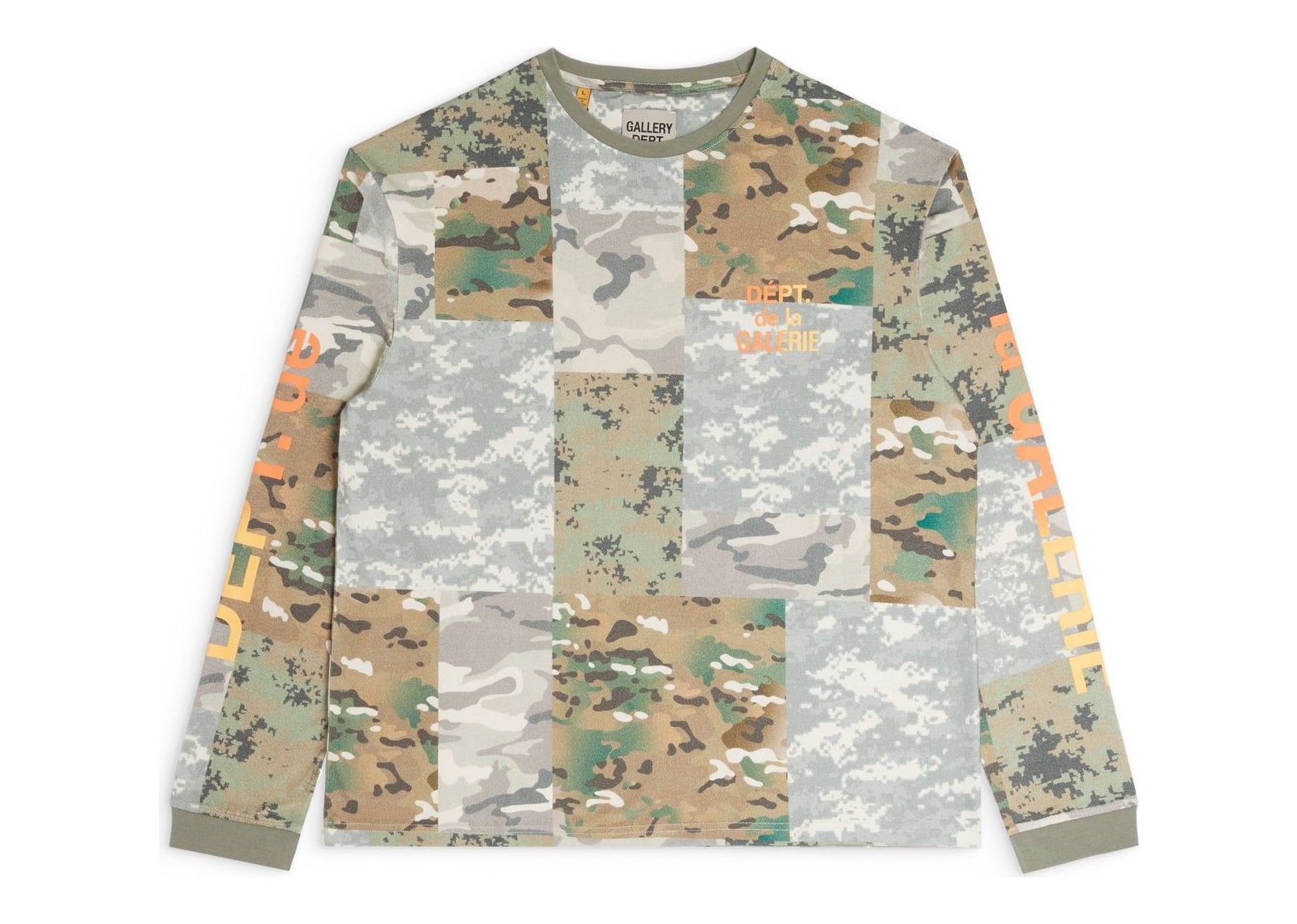 Gallery Dept. L/S Tee Mixed Camo