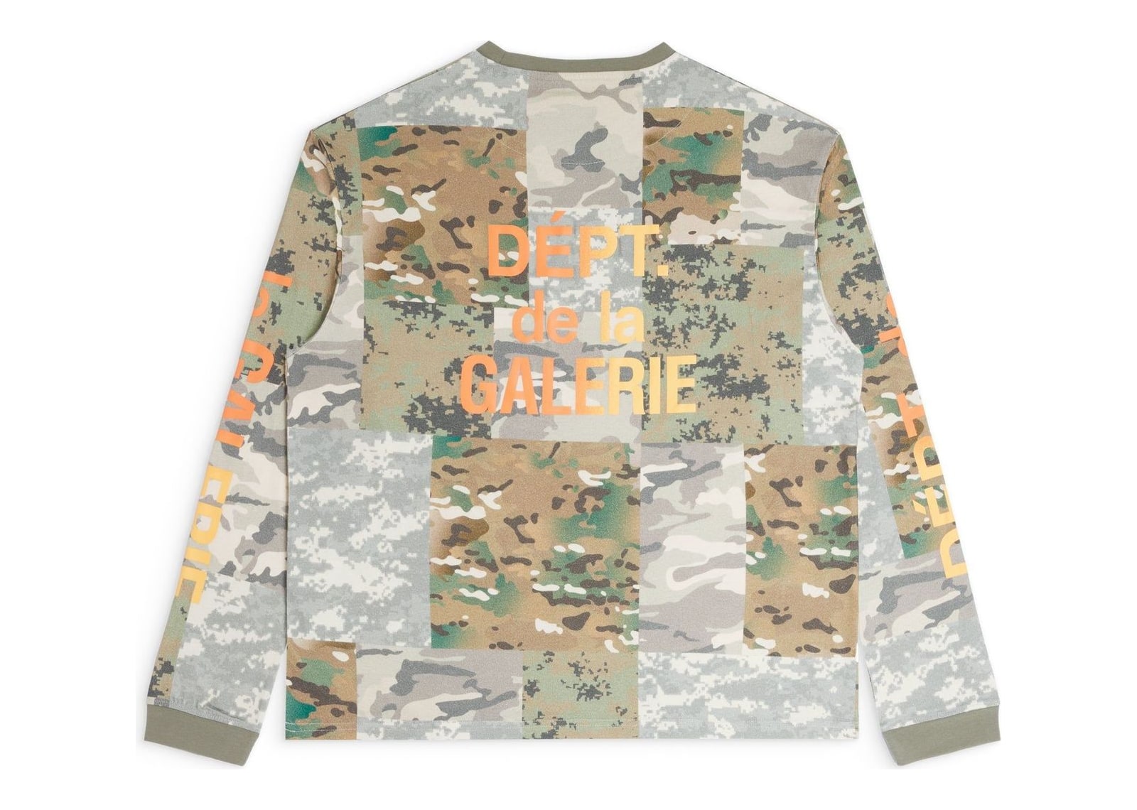Gallery Dept. L/S Tee Mixed Camo - görsel 2