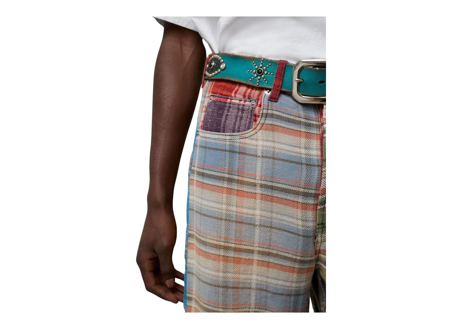 Gallery Dept. Marley Retouche Shorts Multi Plaid - görsel 10