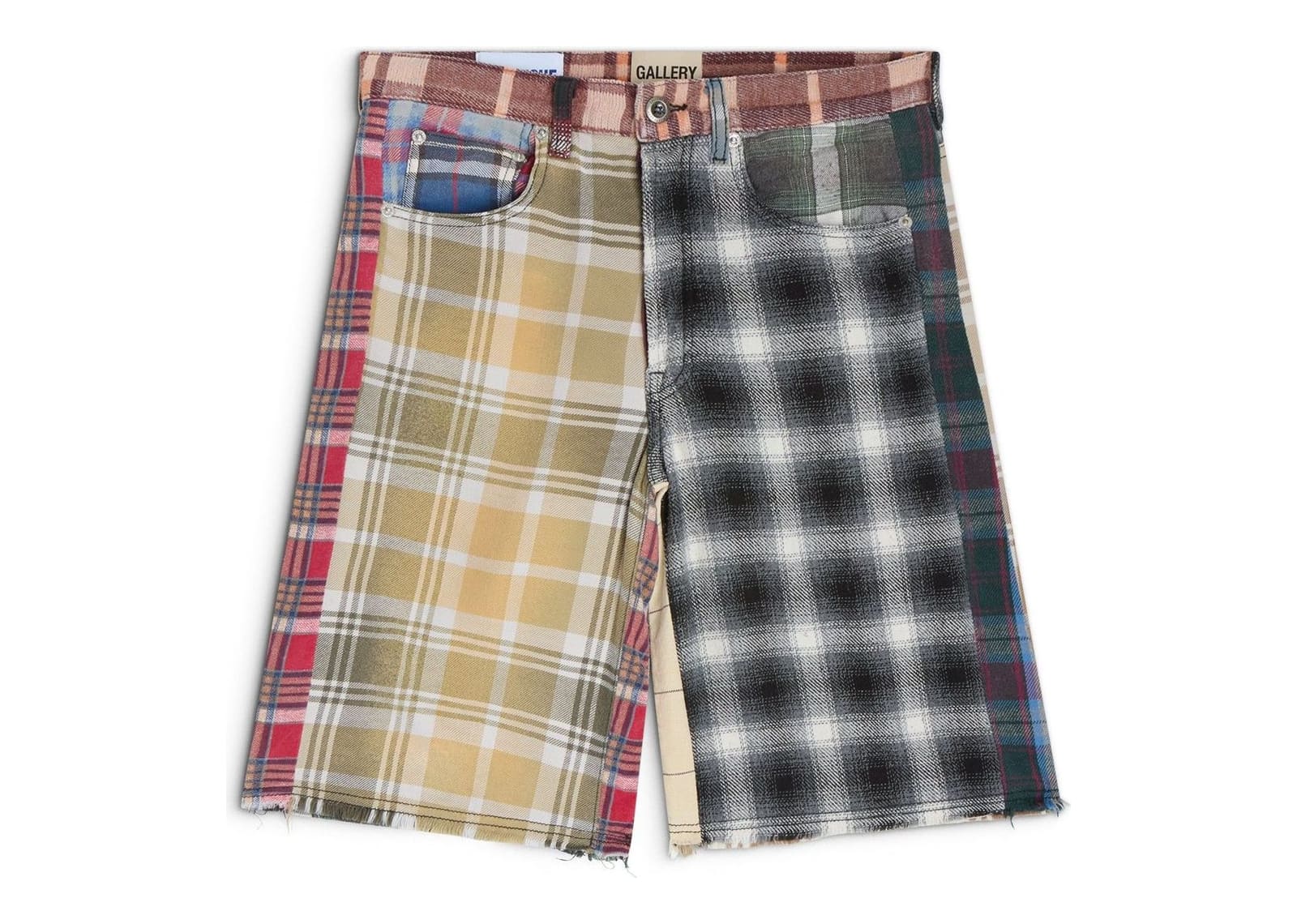 Gallery Dept. Marley Retouche Shorts Multi Plaid - görsel 3