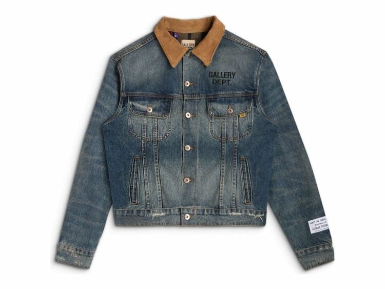 Gallery Dept. Santa Fe Trucker Jacket Washed Indigo