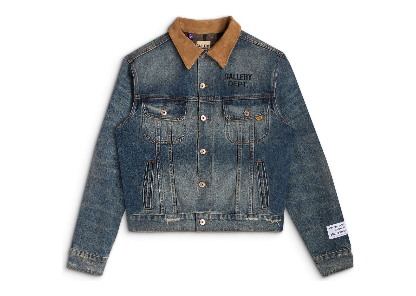 Gallery Dept. Santa Fe Trucker Jacket Washed Indigo