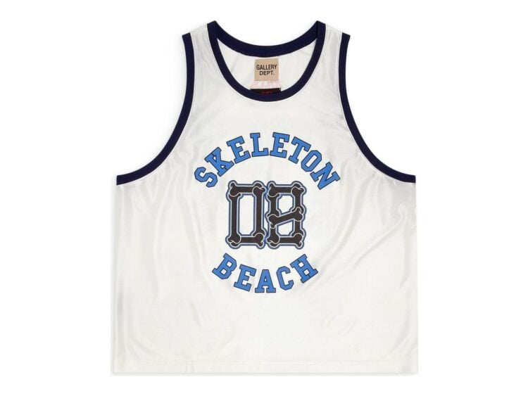 Gallery Dept. Skeleton Beach Jersey White