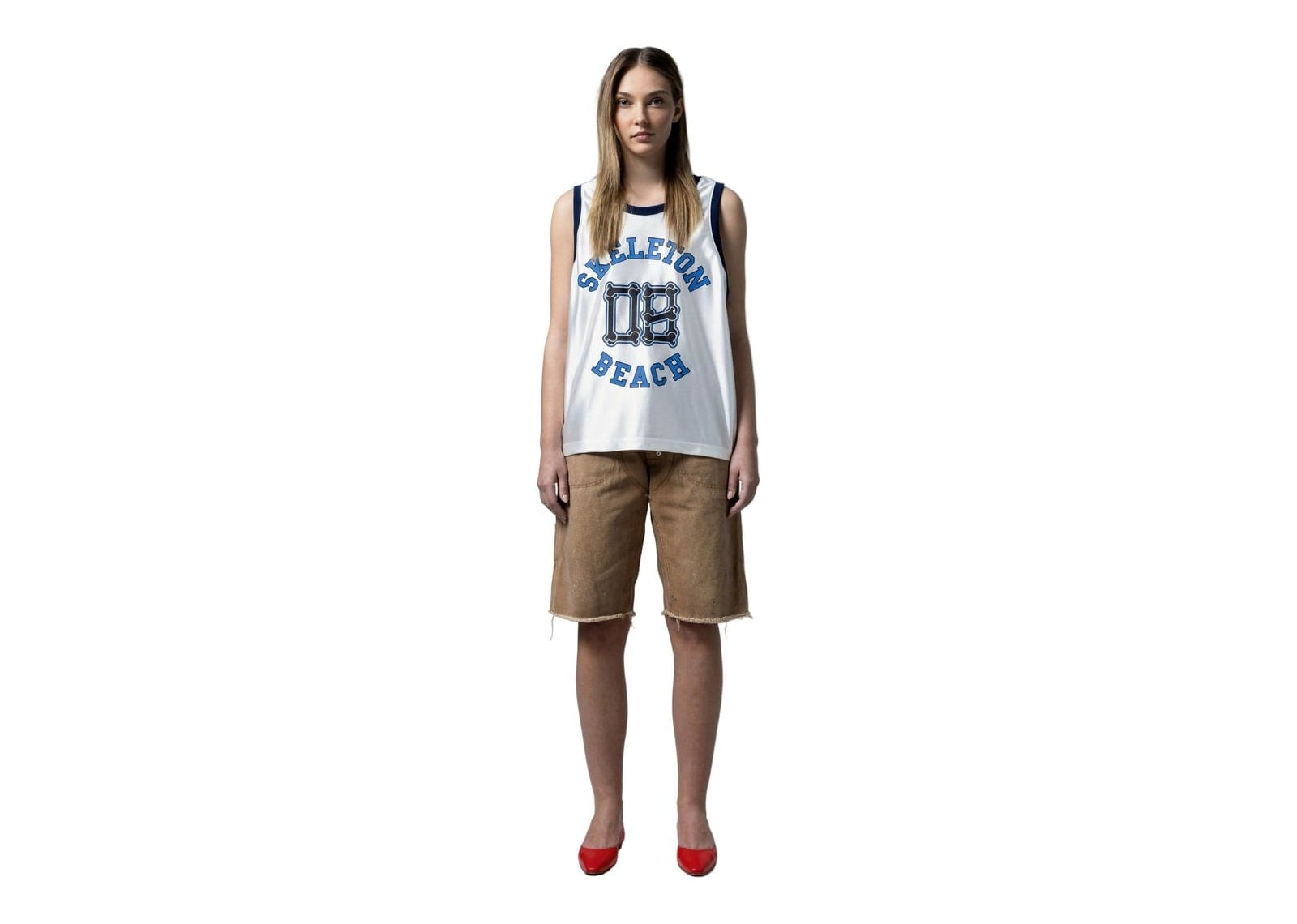Gallery Dept. Skeleton Beach Jersey White - görsel 4