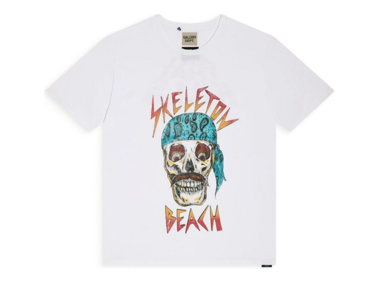 Gallery Dept. Skeleton Beach Tee Clean White