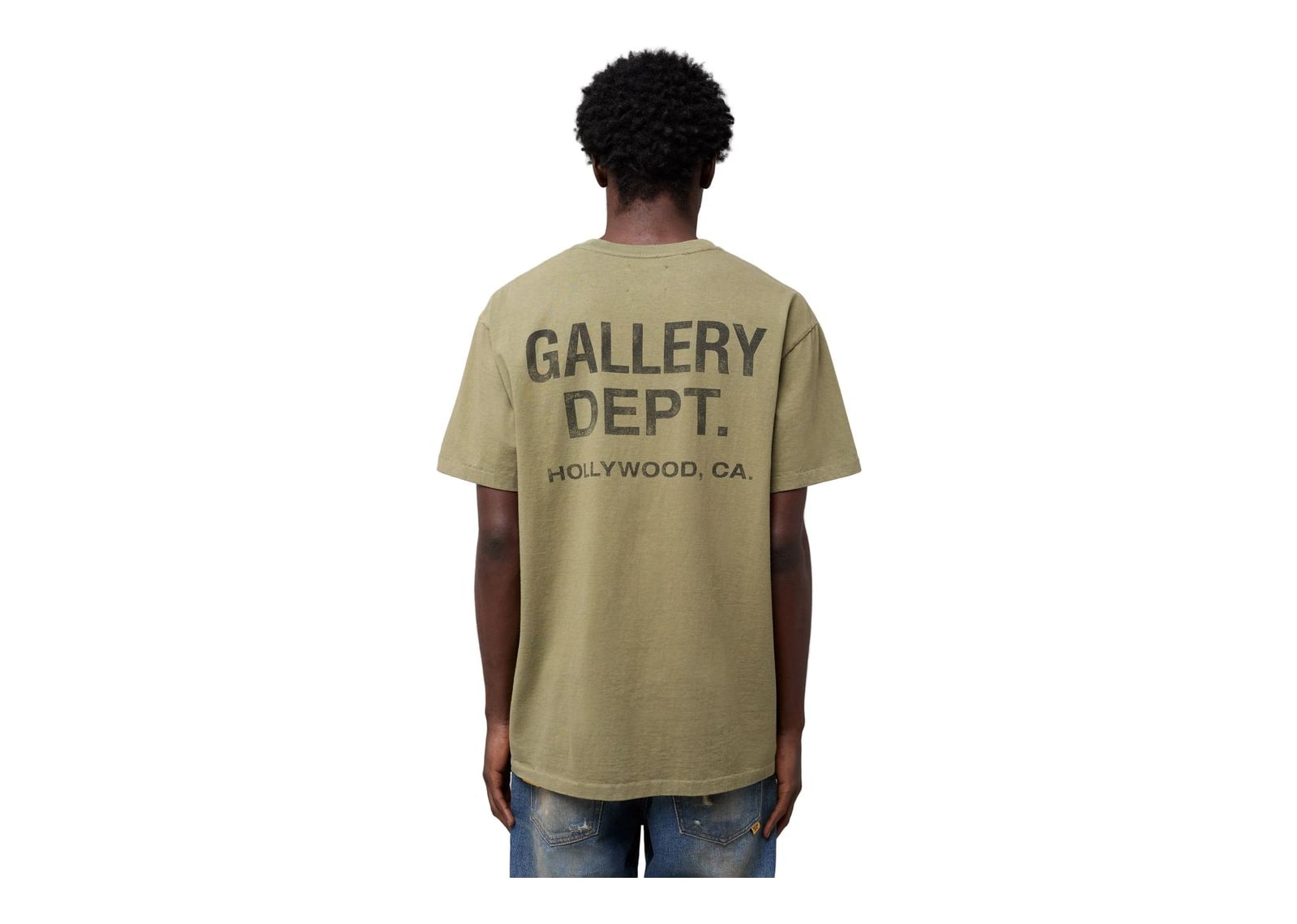 Gallery Dept. Souvenir Tee Olive - görsel 4