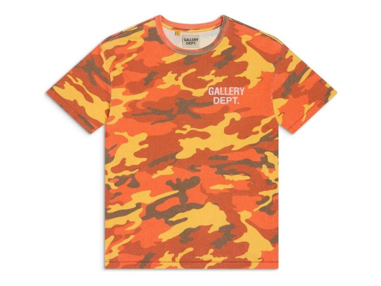 Gallery Dept. Souvenir Tee Orange Camo