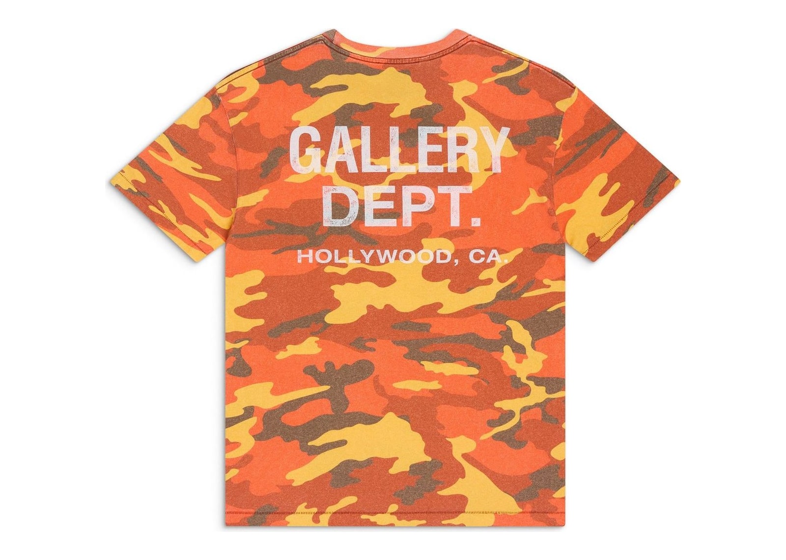 Gallery Dept. Souvenir Tee Orange Camo - görsel 2