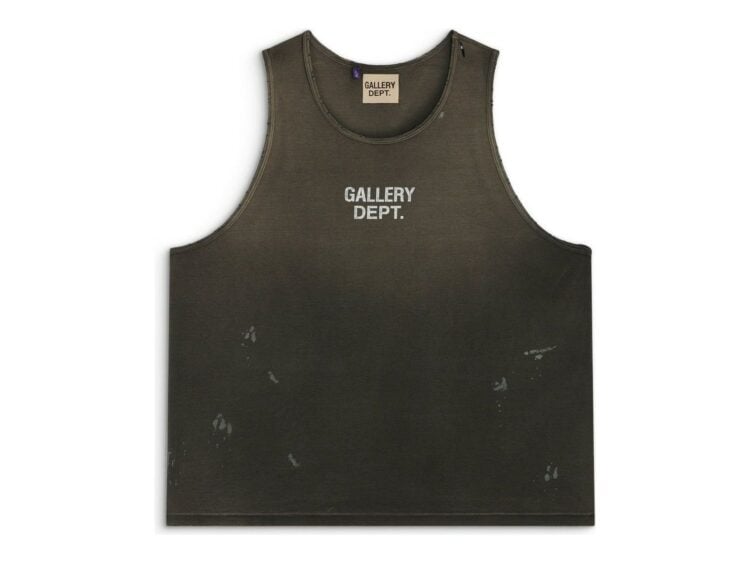 Gallery Dept. Sun Tank Sun Faded Black