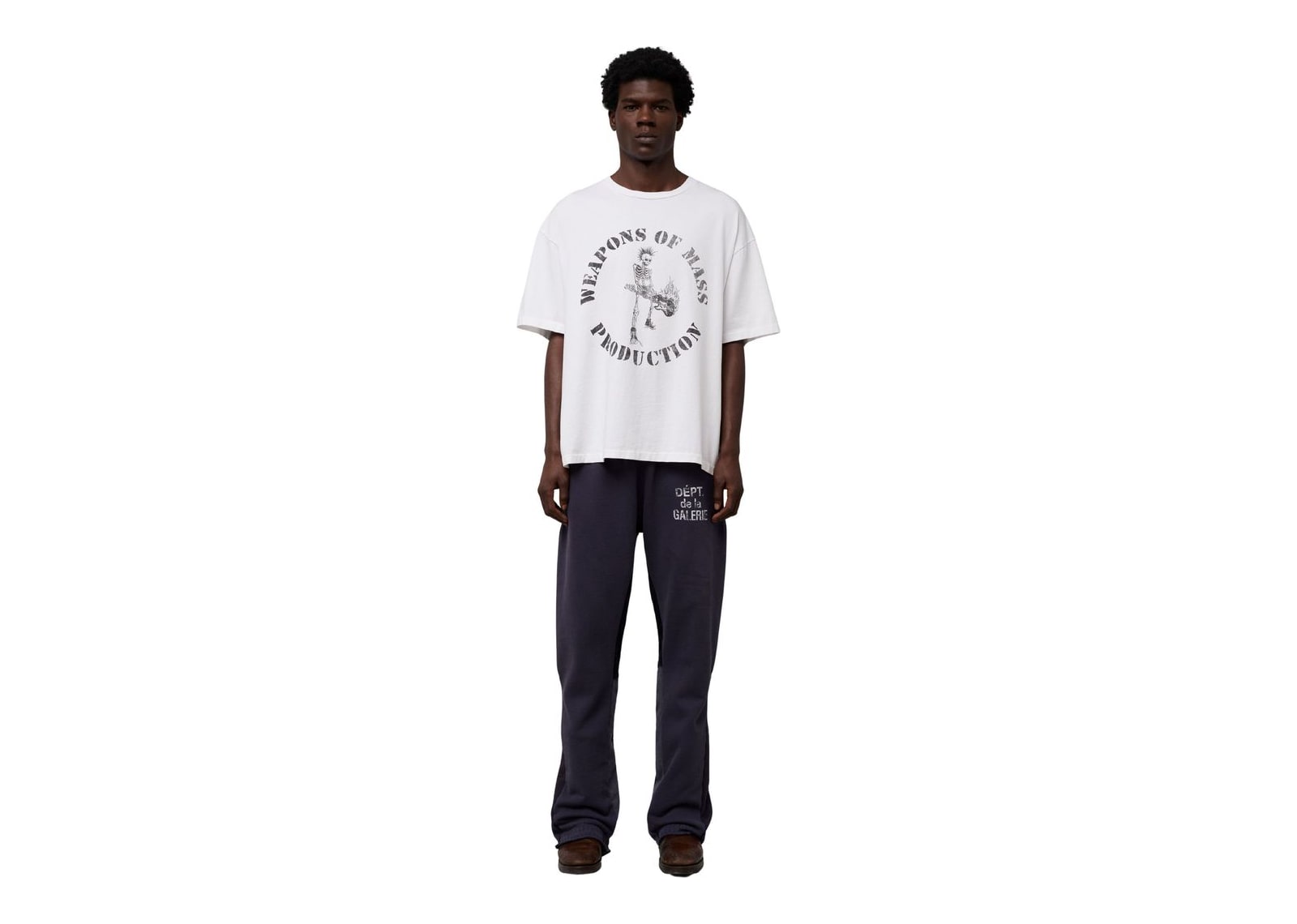 Gallery Dept. Sweatpant Flare Vintage Navy - görsel 5