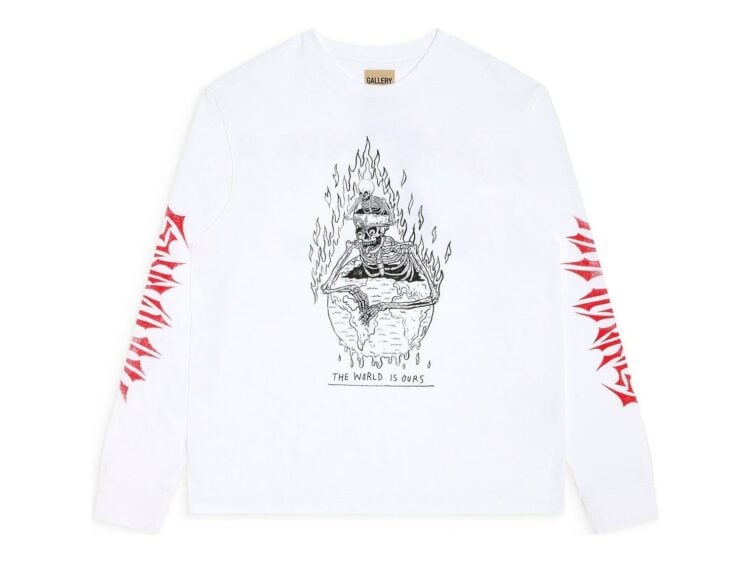 Gallery Dept. The World Is Ours L/S Clean White
