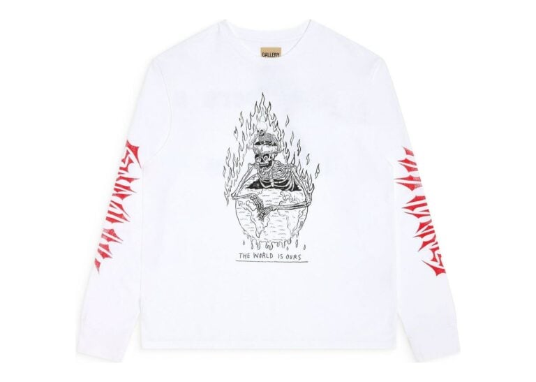 The World Is Ours L/S Clean White