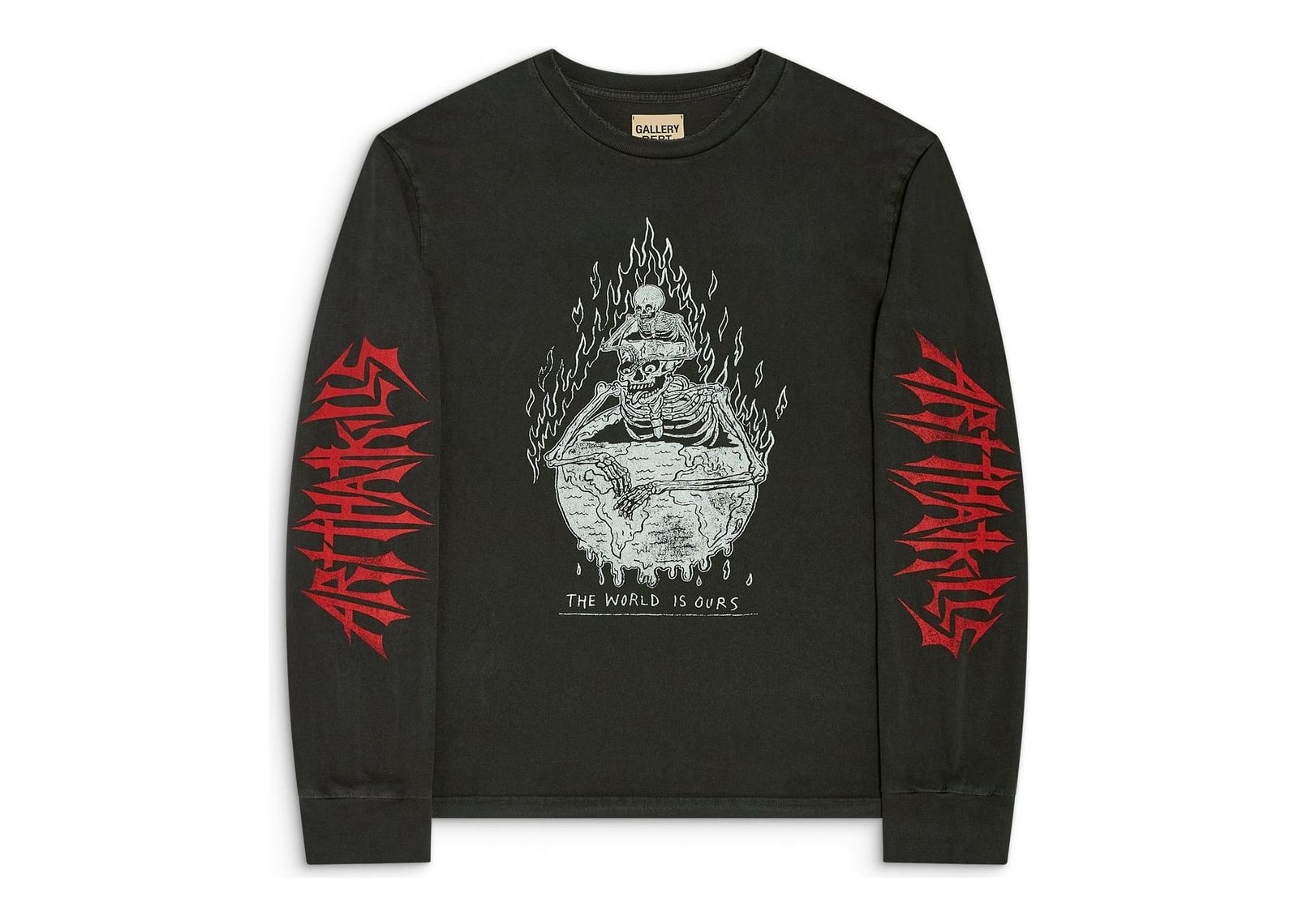 Gallery Dept. The World Is Ours L/S Vintage Black - görsel 3