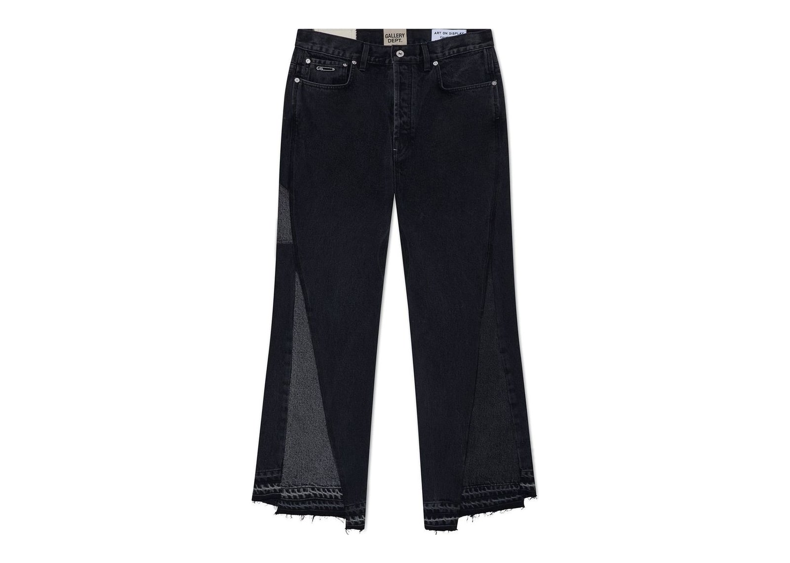 Gallery Dept. Twisted Wide Leg Pant Black