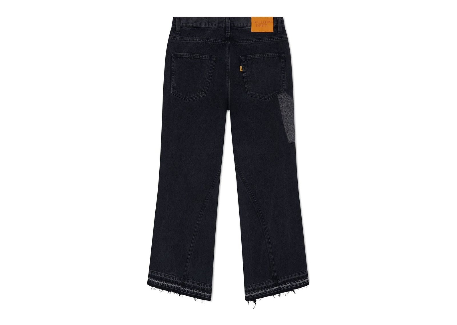Gallery Dept. Twisted Wide Leg Pant Black - görsel 2