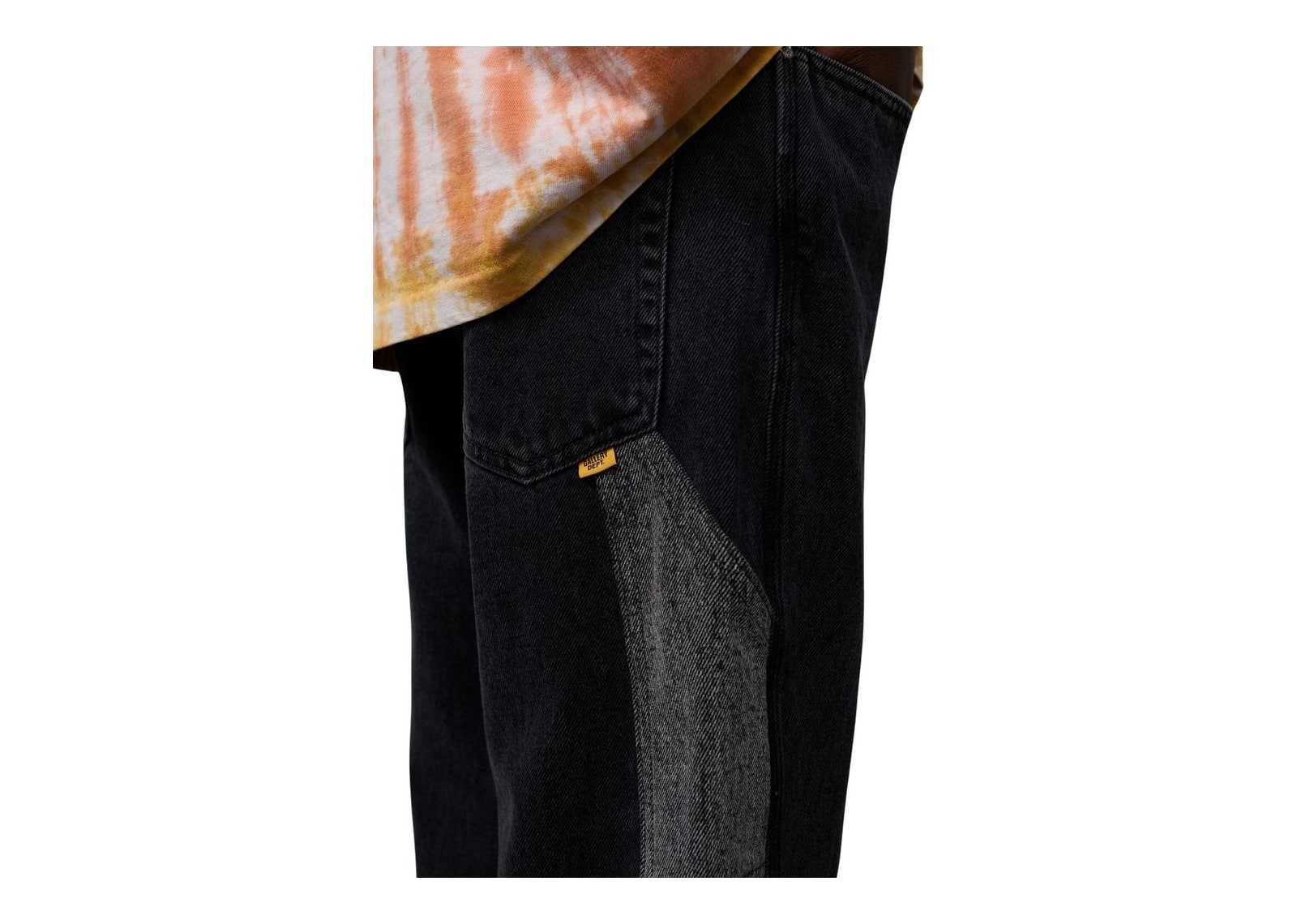 Gallery Dept. Twisted Wide Leg Pant Black - görsel 5