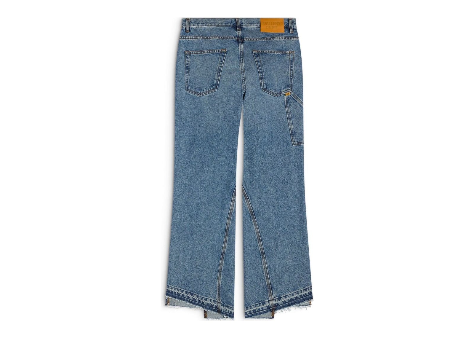 Gallery Dept. Twisted Wide Leg Pant Medium Washed Indigo - görsel 2