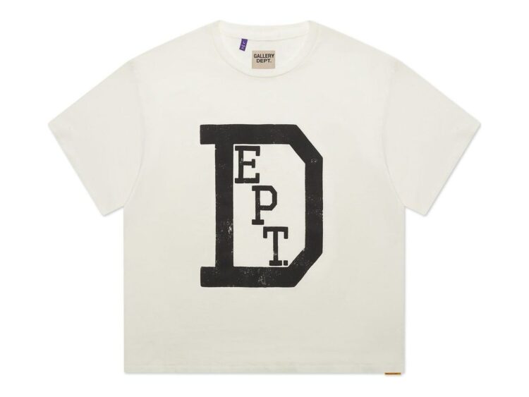 Gallery Dept. University Graphic Tee Light Archival White