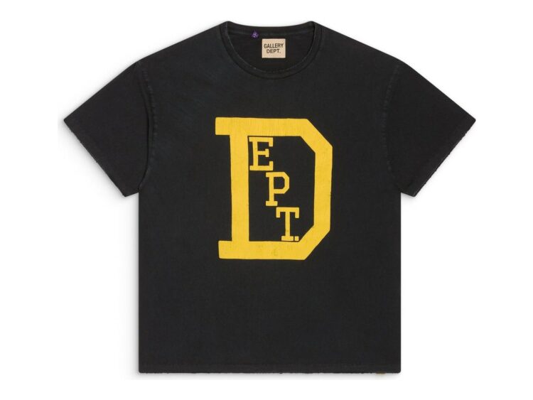 Gallery Dept. University Graphic Tee Washed Black