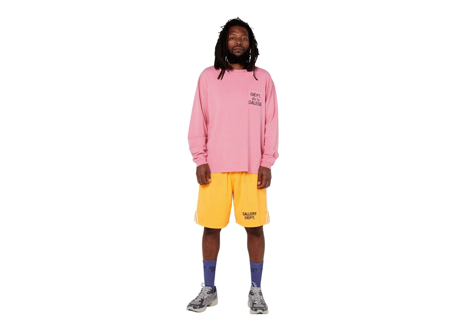 Gallery Dept. Venice Court Shorts Gold - görsel 6
