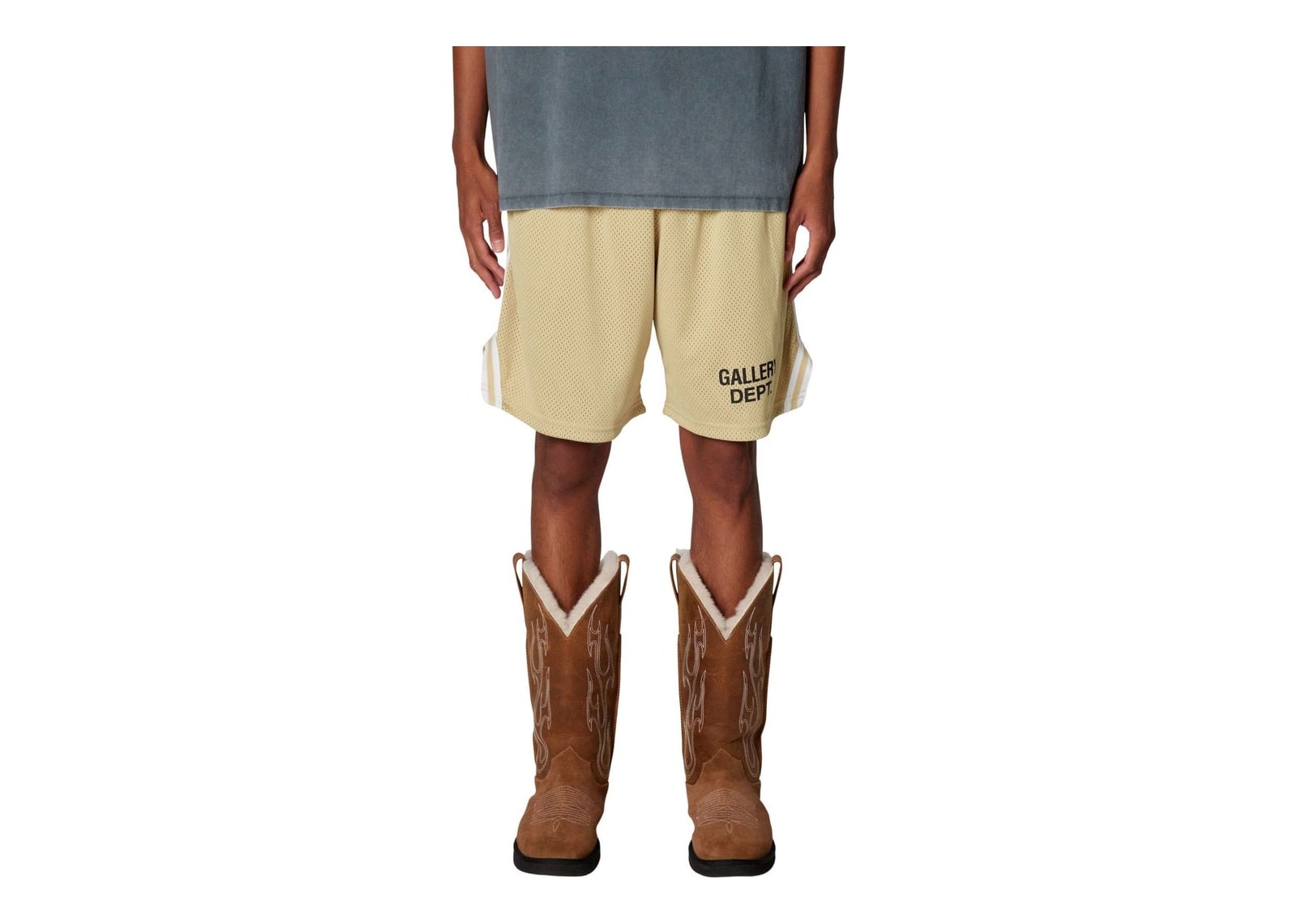 Gallery Dept. Venice Court Shorts Khaki - görsel 4