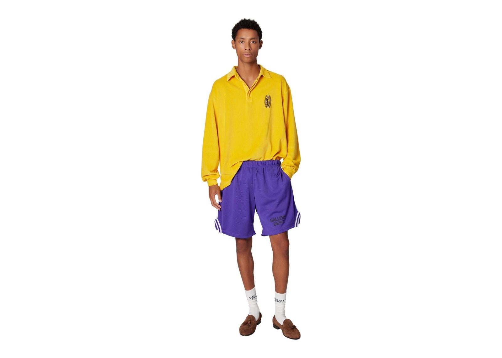 Gallery Dept. Venice Court Shorts Purple - görsel 3