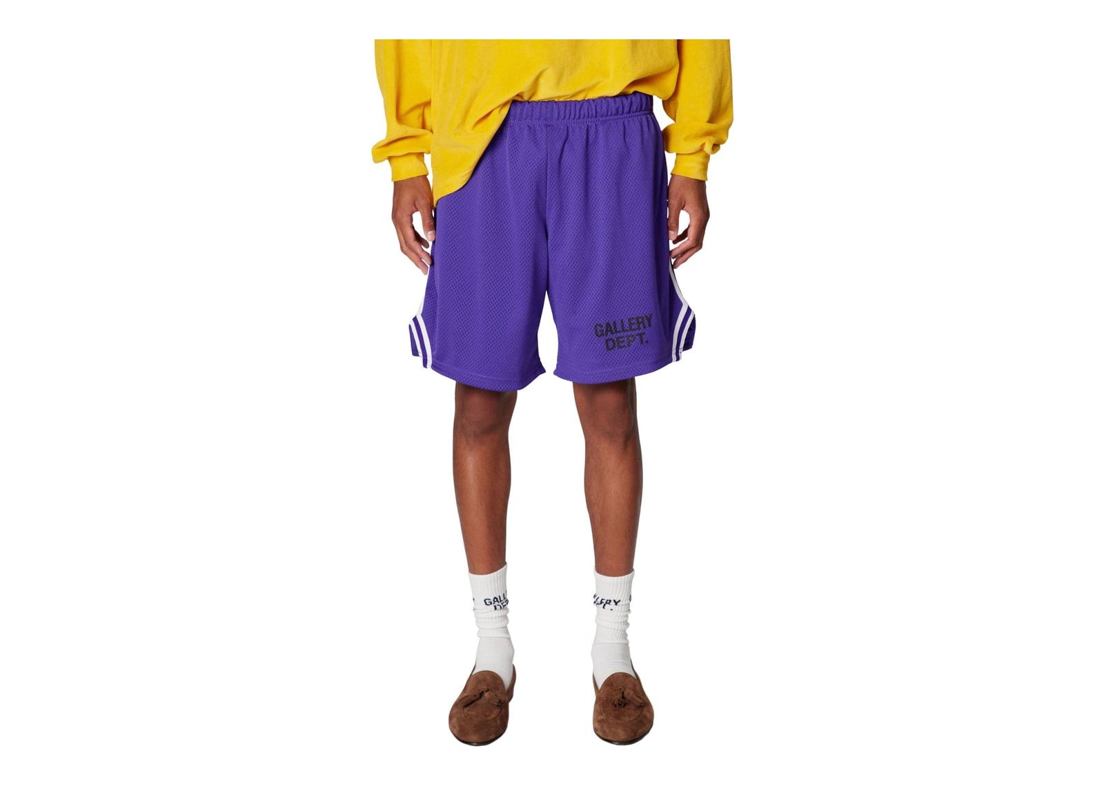 Gallery Dept. Venice Court Shorts Purple - görsel 4
