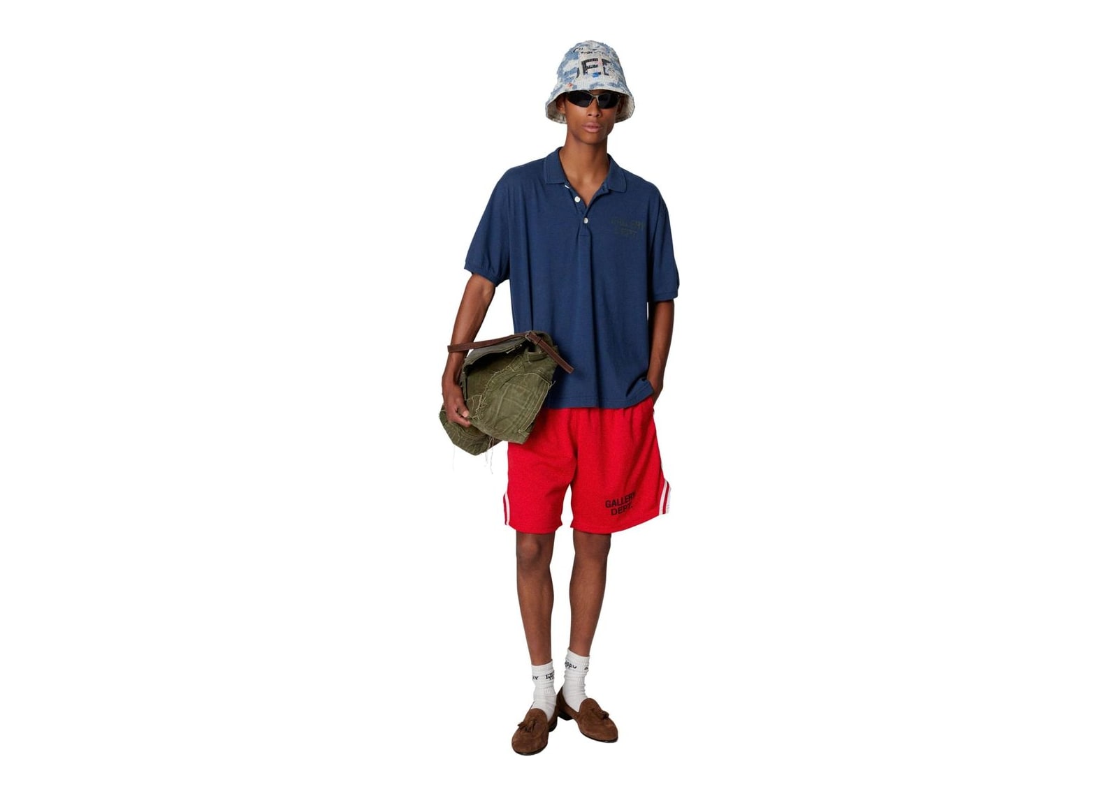 Gallery Dept. Venice Court Shorts Red - görsel 5
