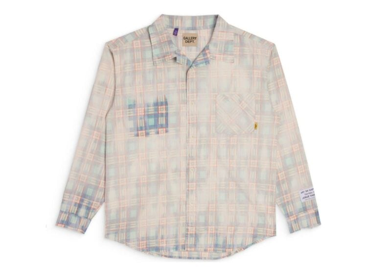 Gallery Dept. Willie Shirt Blue Plaid