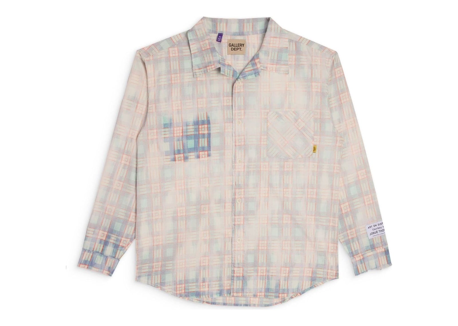Gallery Dept. Willie Shirt Blue Plaid