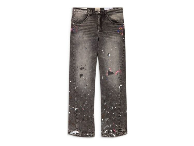 Gallery Dept. Zip Denim Black w/ Paint