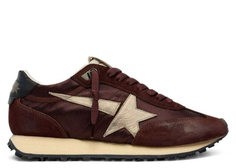 Golden Goose Marathon Brown Satin Platinum Star (W)