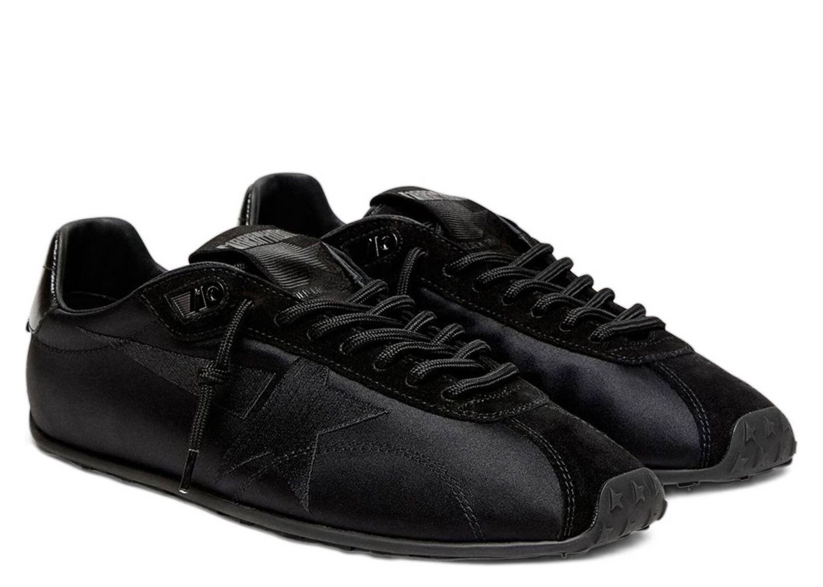 Golden Goose Marathon Speed Black Satin Black Star (W) - görsel 2